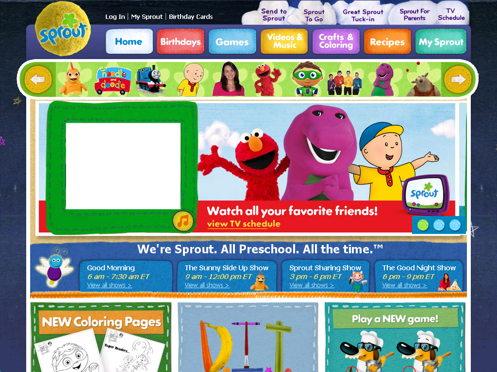 Pbs Kids Sprout Games Free